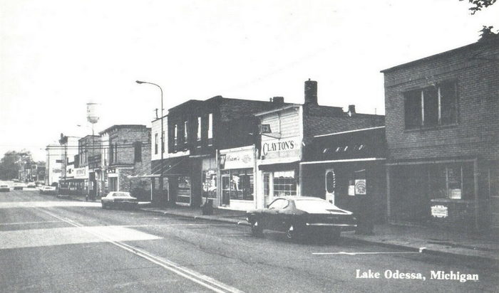 Lake Odessa - Old Post Card Photo (newer photo)
